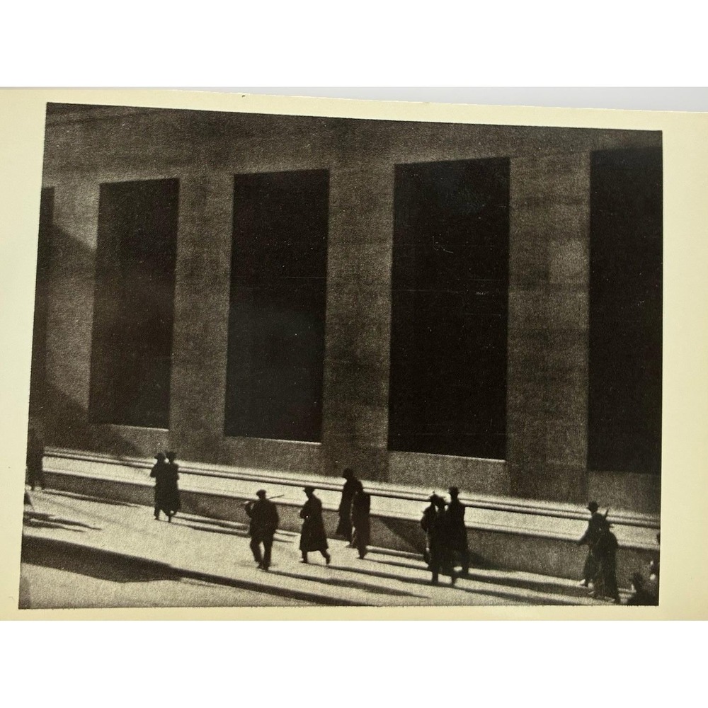 Postcard Paul Strand Wall Street NY New York 1915 Fotofolio